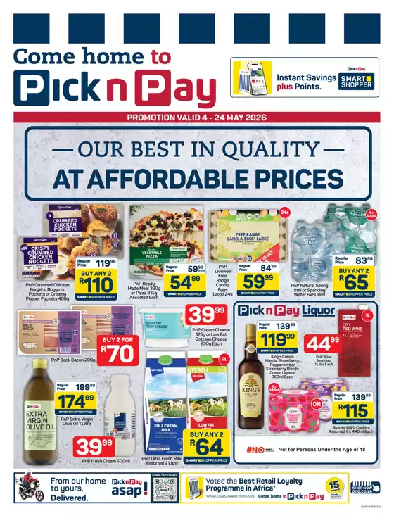 Pick n Pay catalogue | Pick n Pay Own Brand Specials | 2026-05-04T00:00:00.000Z - 2026-05-24T00:00:00.000Z