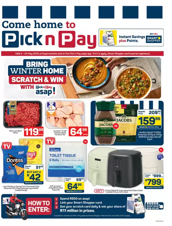 Pick n Pay catalogue | Pick n Pay Specials | 2026-05-04T00:00:00.000Z - 2026-05-24T00:00:00.000Z