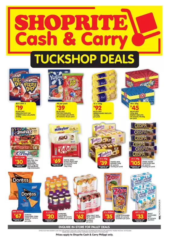 Shoprite catalogue | Shoprite Cash Carry Tuckshop Deals Western Cape - 4 May to 7 June | 2026-05-04T00:00:00.000Z - 2026-06-07T00:00:00.000Z