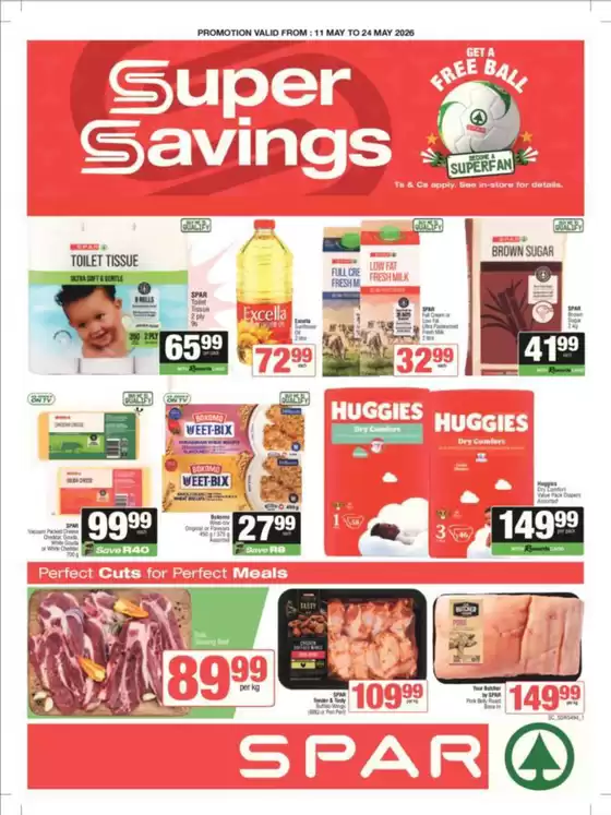 Spar catalogue in Camperdown | Great offer for all customers | 2026-05-11T00:00:00.000Z - 2026-05-24T00:00:00.000Z