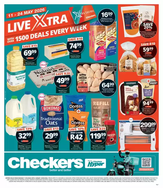 Checkers Hyper catalogue in Somerset West | Checkers May Mid-Month Promotion Western Cape 11 May | 2026-05-10T00:00:00.000Z - 2026-05-24T00:00:00.000Z