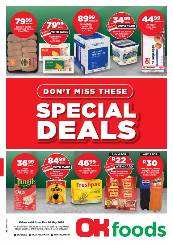 OK Foods catalogue | New offers to discover | 2026-05-13T00:00:00.000Z - 2026-05-24T00:00:00.000Z