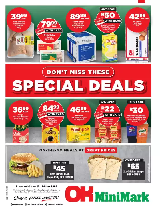 OK MiniMark catalogue | Exclusive deals and bargains | 2026-05-13T00:00:00.000Z - 2026-05-24T00:00:00.000Z