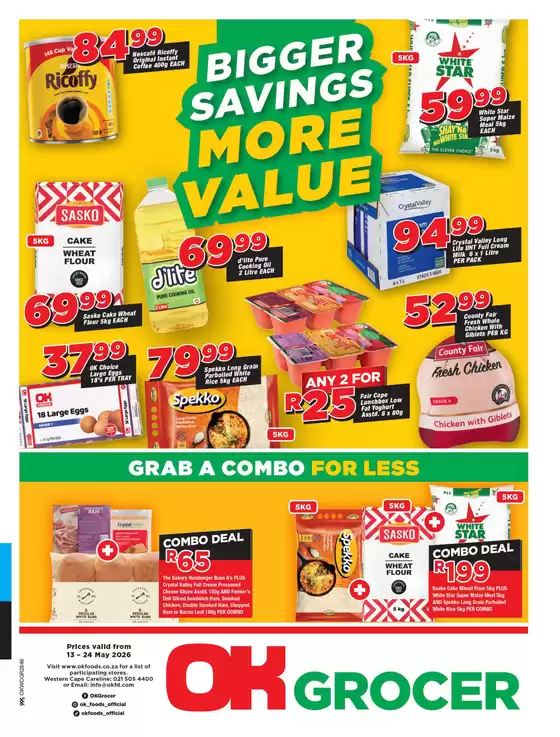 OK Grocer catalogue | Discounts and promotions | 2026-05-13T00:00:00.000Z - 2026-05-24T00:00:00.000Z