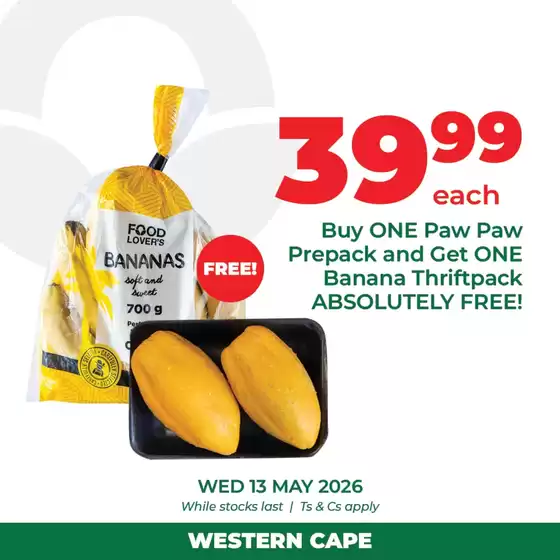 Food Lover's Market catalogue | Food Lover's Market weekly specials | 2026-05-12T00:00:00.000Z - 2026-05-13T00:00:00.000Z