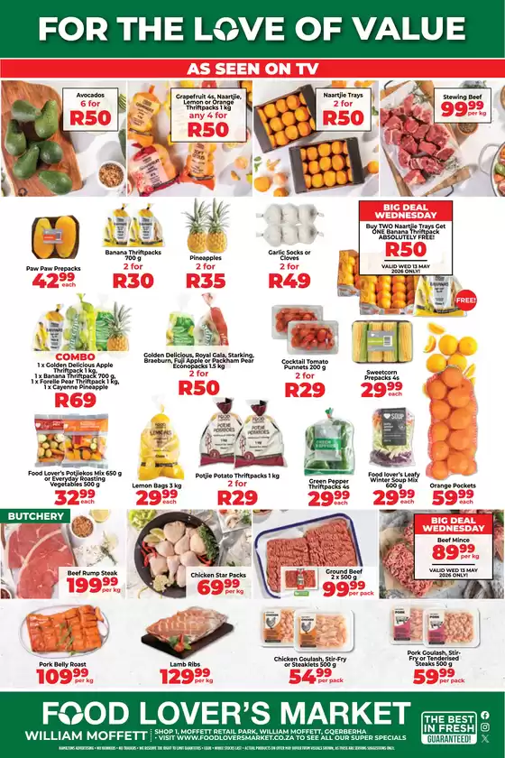 Food Lover's Market catalogue | William Moffett - 11 - 17 May 2026 | 2026-05-10T00:00:00.000Z - 2026-05-17T00:00:00.000Z