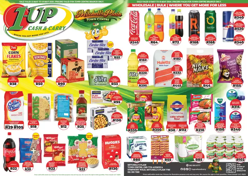 1UP catalogue in Vanderbijlpark | Exclusive deals for our customers | 2026-05-13T00:00:00.000Z - 2026-05-19T00:00:00.000Z
