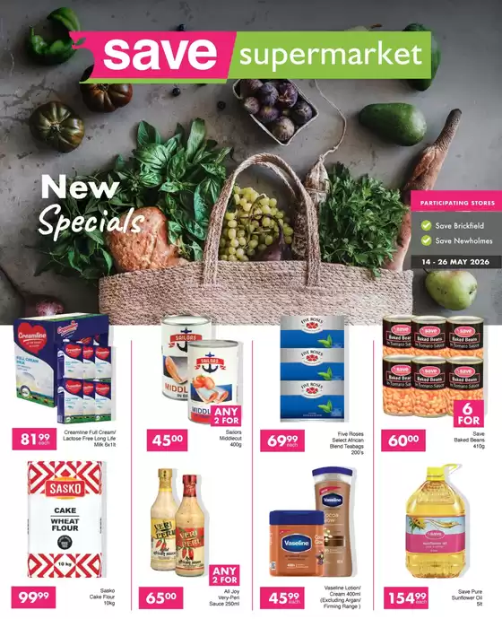 Save catalogue | Attractive special offers for everyone | 2026-05-14T00:00:00.000Z - 2026-05-26T00:00:00.000Z