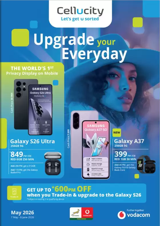 Cellucity catalogue | Upgrade Your Everyday | 2026-05-14T00:00:00.000Z - 2026-06-08T00:00:00.000Z