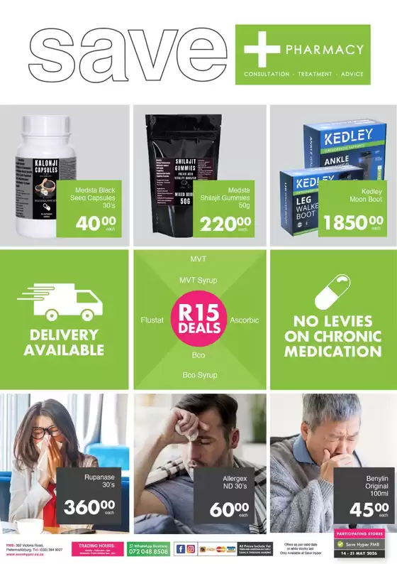 Save catalogue in Boksburg | Exclusive bargains | 2026-05-14T00:00:00.000Z - 2026-05-31T00:00:00.000Z