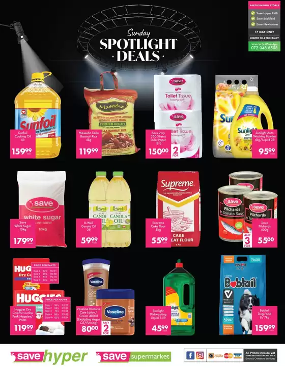 Save Hyper catalogue in Hammanskraal | Top deals for all customers | 2026-05-17T00:00:00.000Z - 2026-05-17T00:00:00.000Z