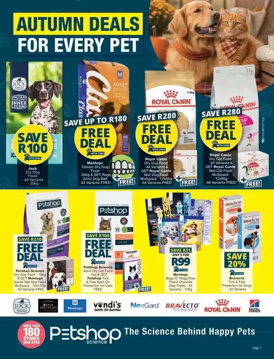 Checkers catalogue in Johannesburg | Petshop Science Autumn Deals | 2026-05-17T00:00:00.000Z - 2026-06-07T00:00:00.000Z