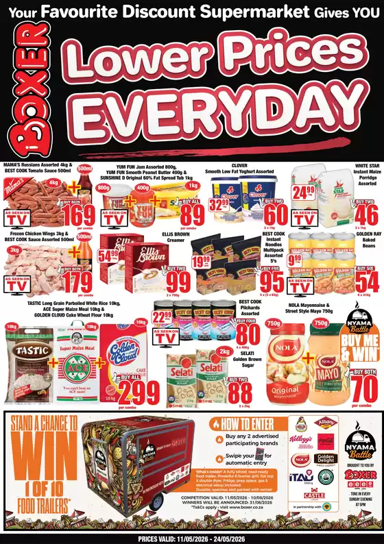 Boxer catalogue in Lenasia | GP May MM | 2026-05-11T00:00:00.000Z - 2026-05-24T00:00:00.000Z