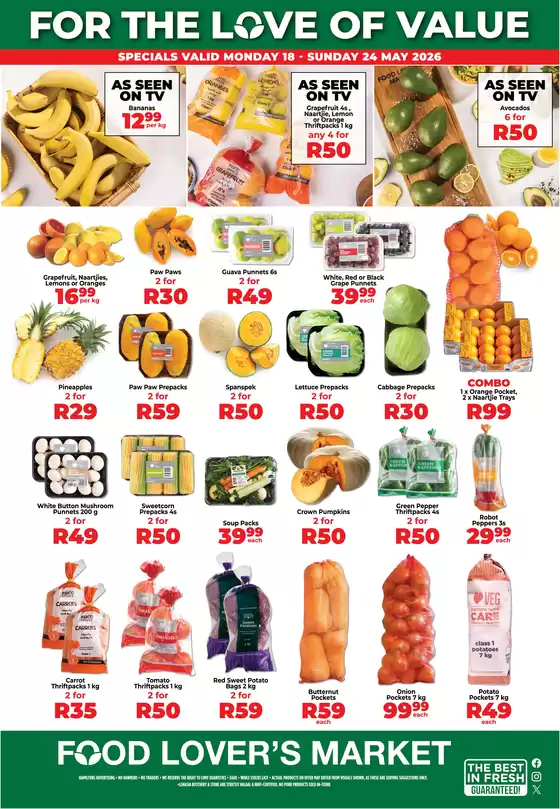 Food Lover's Market catalogue | Kathu - 18 - 24 May 2026 | 2026-05-17T00:00:00.000Z - 2026-05-24T00:00:00.000Z