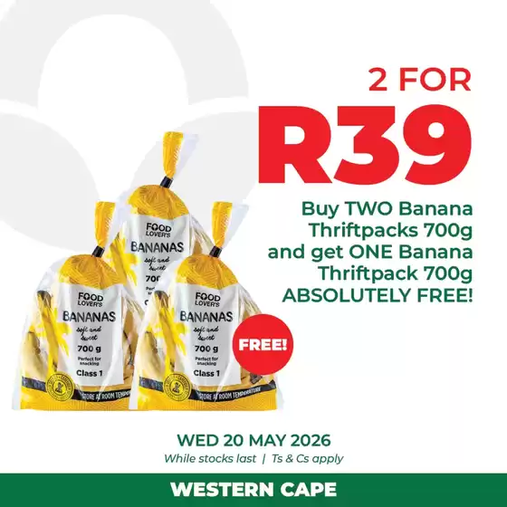 Food Lover's Market catalogue | Food Lover's Market weekly specials | 2026-05-19T00:00:00.000Z - 2026-05-20T00:00:00.000Z