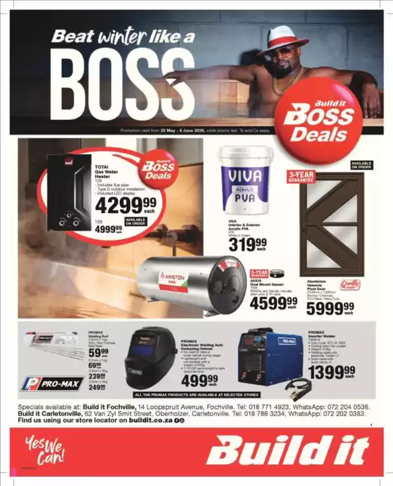 Build It catalogue in Bellville | Wide range of offers | 2026-05-22T00:00:00.000Z - 2026-06-06T00:00:00.000Z