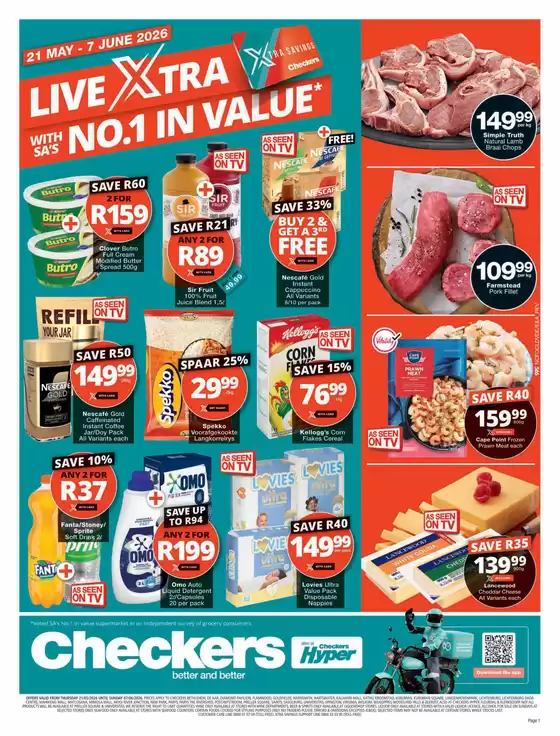 Checkers catalogue in Klerksdorp | Checkers May Month-End Promotion Northern Cape | 2026-05-20T00:00:00.000Z - 2026-06-07T00:00:00.000Z