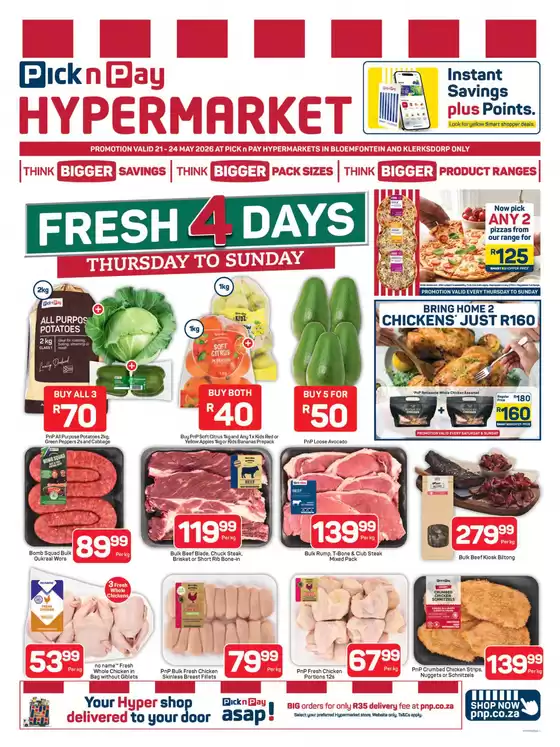 Pick n Pay Liquor catalogue | Hypermarket Fresh Specials | 2026-05-21T00:00:00.000Z - 2026-05-24T00:00:00.000Z