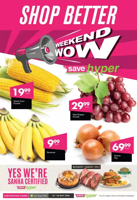 Save catalogue in Sebokeng | Wide range of offers | 2026-05-22T00:00:00.000Z - 2026-05-24T00:00:00.000Z