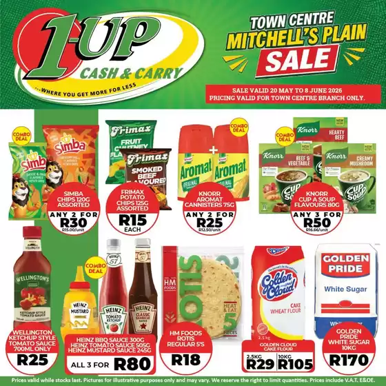 1UP catalogue in Sebokeng | Exclusive deals for our customers | 2026-05-20T00:00:00.000Z - 2026-06-08T00:00:00.000Z