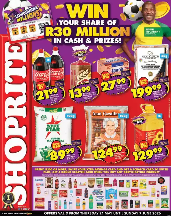 Shoprite catalogue in Colesberg | Shoprite Low Price Lowduuuma KwaZulu-Natal 21 May - 7 June | 2026-05-21T00:00:00.000Z - 2026-06-07T00:00:00.000Z
