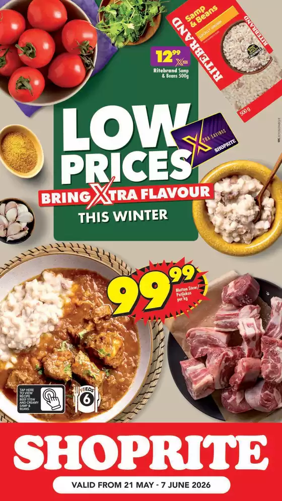 Shoprite catalogue in Colesberg | Shoprite Affordable Winter Meals Eastern Cape 21 May - 7 July | 2026-05-21T00:00:00.000Z - 2026-06-07T00:00:00.000Z