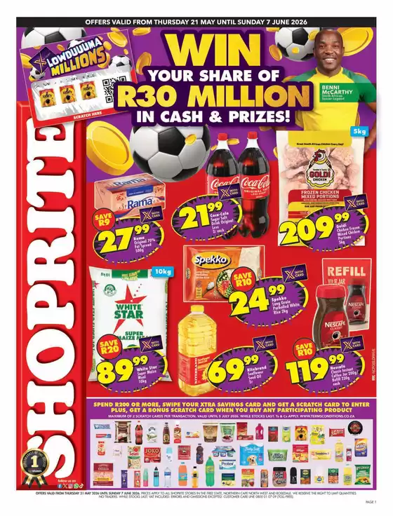 Shoprite catalogue in Colesberg | New offers to discover | 2026-05-21T00:00:00.000Z - 2026-06-07T00:00:00.000Z