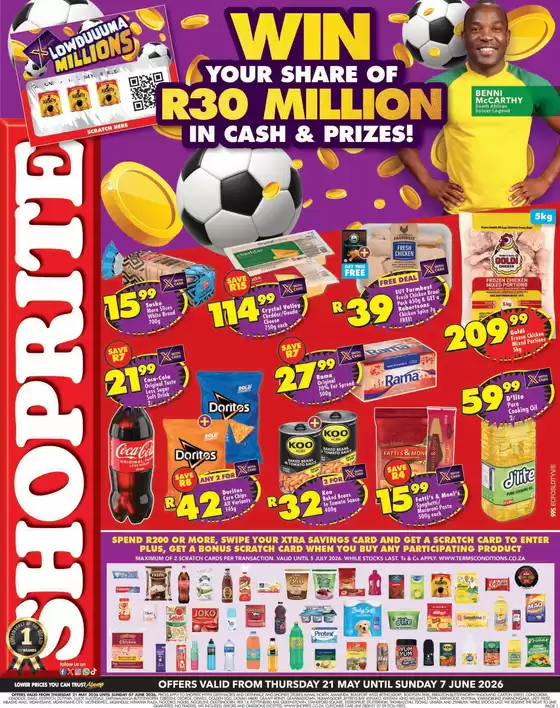 Shoprite catalogue in Colesberg | Shoprite Low Price Lowduuuma Eastern Cape 21 May - 7 June | 2026-05-21T00:00:00.000Z - 2026-06-07T00:00:00.000Z
