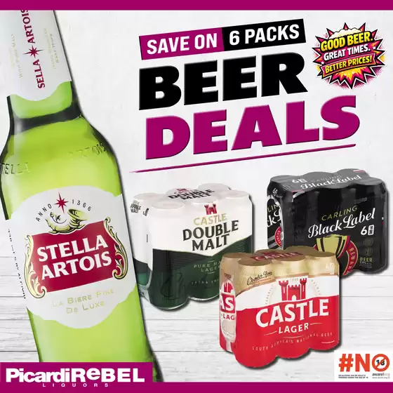 Picardi Rebel catalogue in | Beer Deals | 2026-05-22T00:00:00.000Z - 2026-05-25T00:00:00.000Z