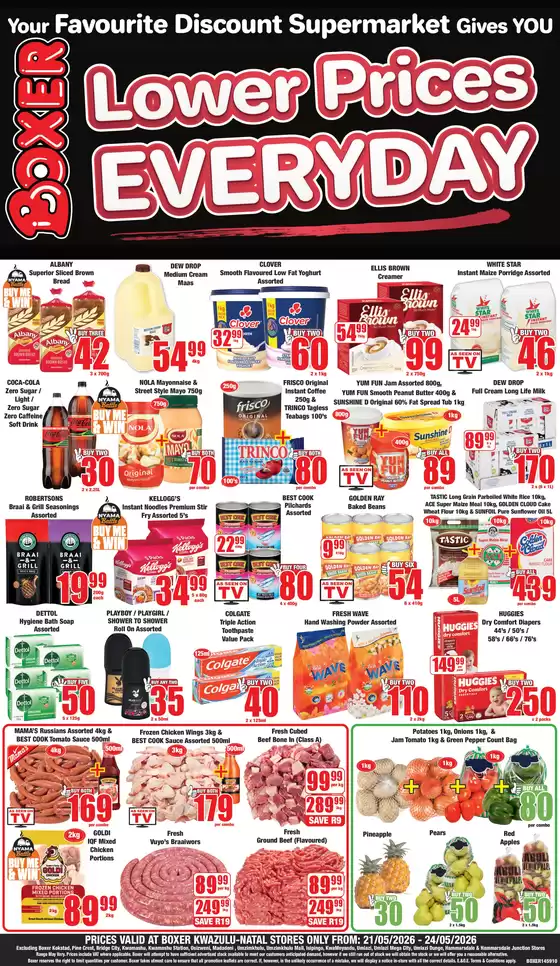 Boxer catalogue | KZN Weekly Specials | 2026-05-21T00:00:00.000Z - 2026-05-24T00:00:00.000Z