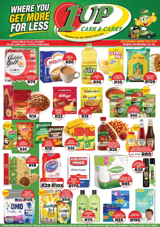 1UP catalogue | 1UP weekly specials | 2026-05-22T00:00:00.000Z - 2026-06-08T00:00:00.000Z