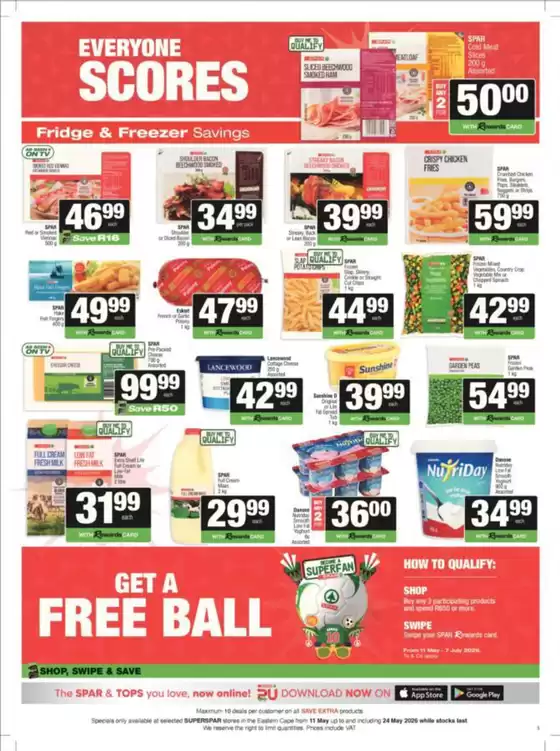 Spar catalogue | Exclusive deals and bargains | 2026-05-11T00:00:00.000Z - 2026-07-07T00:00:00.000Z