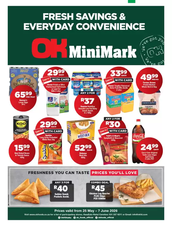 OK MiniMark catalogue in Melkbosstrand | Top deals for all customers | 2026-05-25T00:00:00.000Z - 2026-06-07T00:00:00.000Z