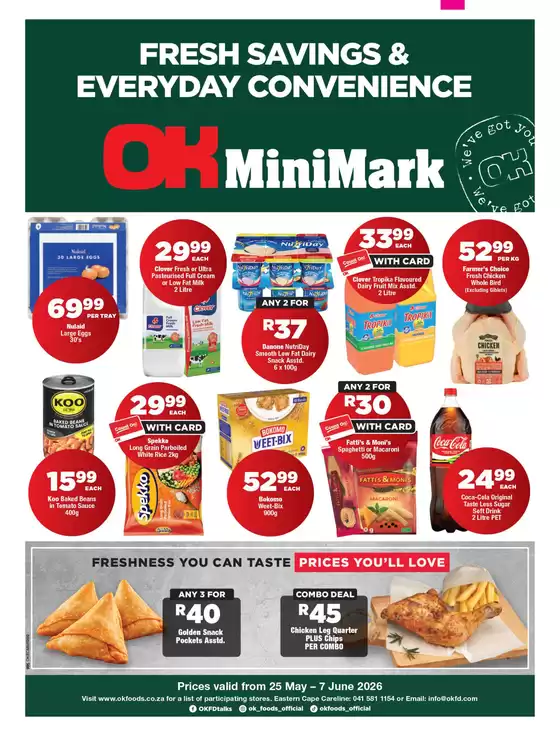 OK MiniMark catalogue in Melkbosstrand | Offers for bargain hunters | 2026-05-25T00:00:00.000Z - 2026-06-07T00:00:00.000Z