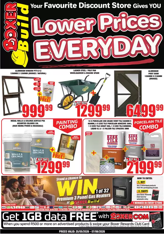 Boxer Build catalogue in Edenvale | EC May ME Build | 2026-05-25T00:00:00.000Z - 2026-06-07T00:00:00.000Z