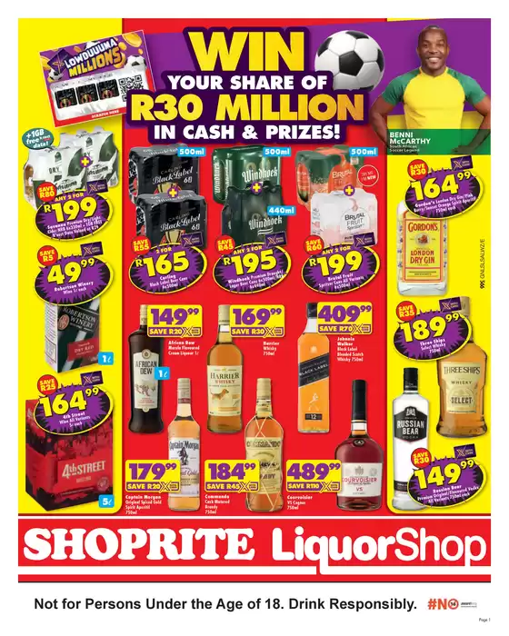 Shoprite LiquorShop catalogue in | Shoprite LiquorShop Low Price Lowduuuma Gauteng 25 May - 7 June | 2026-05-25T00:00:00.000Z - 2026-06-07T00:00:00.000Z