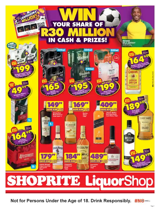 Shoprite LiquorShop catalogue in | Shoprite LiquorShop Low Price Lowduuuma Western Cape 25 May - 7 June | 2026-05-25T00:00:00.000Z - 2026-06-07T00:00:00.000Z