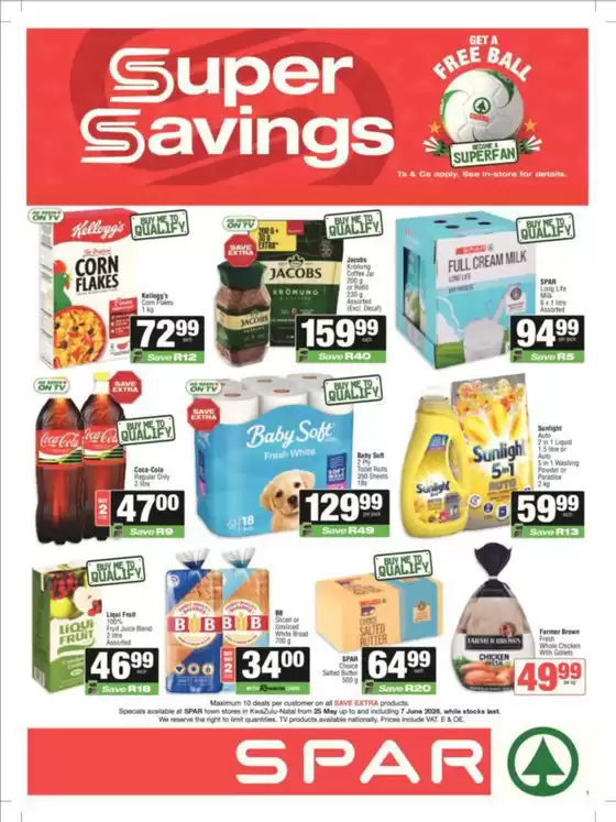 Spar catalogue in | Special offers for you | 2026-05-25T00:00:00.000Z - 2026-06-07T00:00:00.000Z