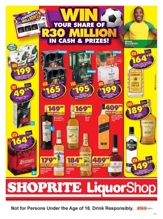 Shoprite LiquorShop catalogue in | New offers to discover | 2026-05-25T00:00:00.000Z - 2026-06-07T00:00:00.000Z