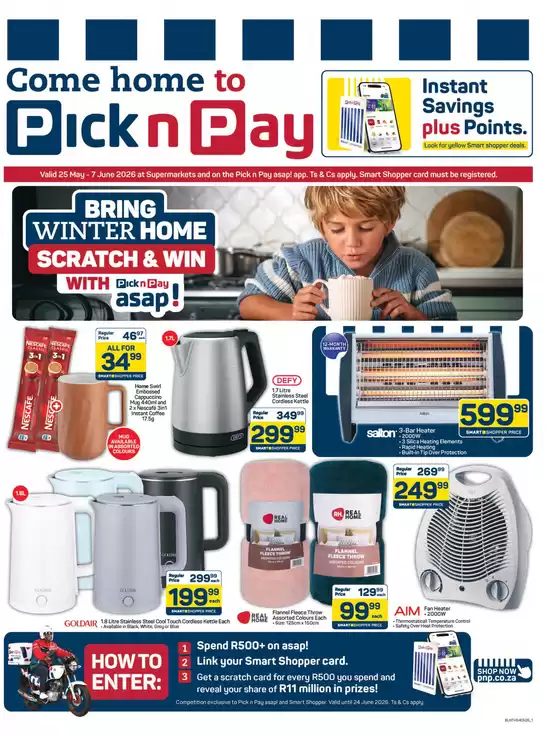 Pick n Pay catalogue in Melkbosstrand | Pick n Pay Winter Specials | 2026-05-25T00:00:00.000Z - 2026-06-07T00:00:00.000Z