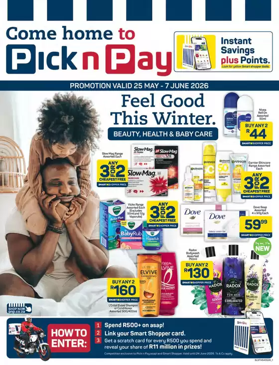 Pick n Pay catalogue in Oudtshoorn | Pick n Pay Health Beauty Specials | 2026-05-25T00:00:00.000Z - 2026-06-07T00:00:00.000Z