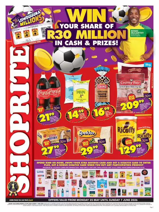 Shoprite catalogue in Polokwane | Shoprite Low Price Lowduuuma Western Cape 25 May - 7 June | 2026-05-25T00:00:00.000Z - 2026-06-07T00:00:00.000Z