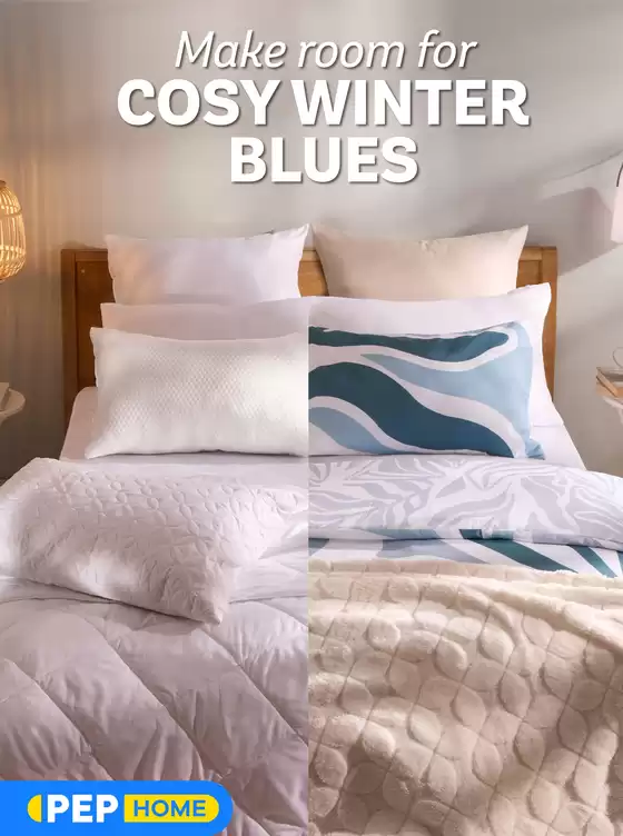 PEP HOME catalogue | Make room for cozy winter blues | 2026-05-27T00:00:00.000Z - 2026-06-23T00:00:00.000Z