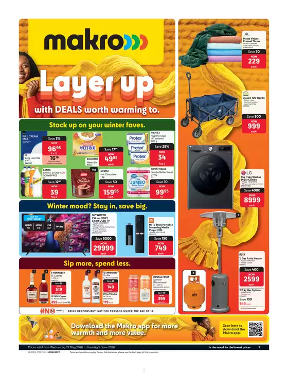 Makro catalogue in Bellville | Save now with our deals | 2026-05-27T00:00:00.000Z - 2026-06-09T00:00:00.000Z