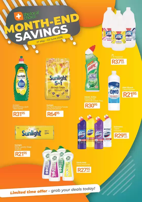The Local Choice Pharmacy catalogue in | Discover attractive offers | 2026-05-27T00:00:00.000Z - 2026-06-03T00:00:00.000Z