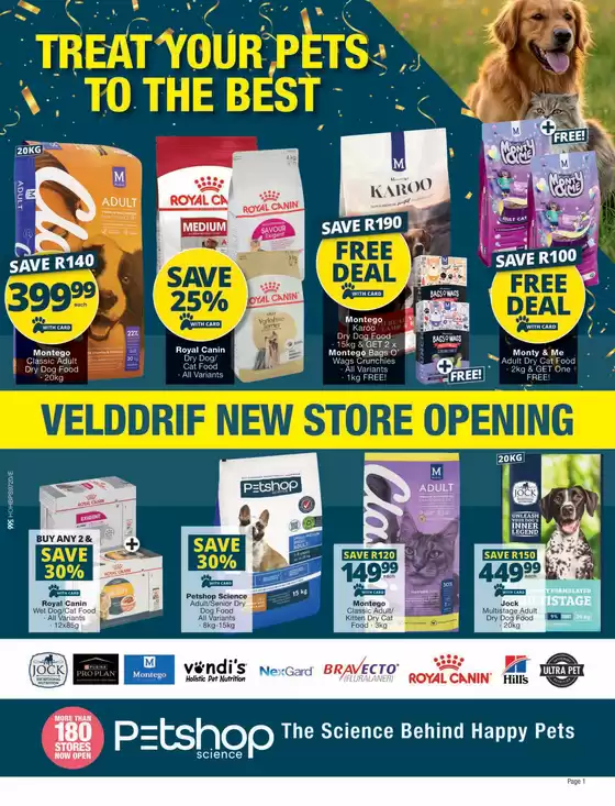 Checkers catalogue in | Petshop Science Velddrif Store Opening 28 May | 2026-05-27T00:00:00.000Z - 2026-06-14T00:00:00.000Z