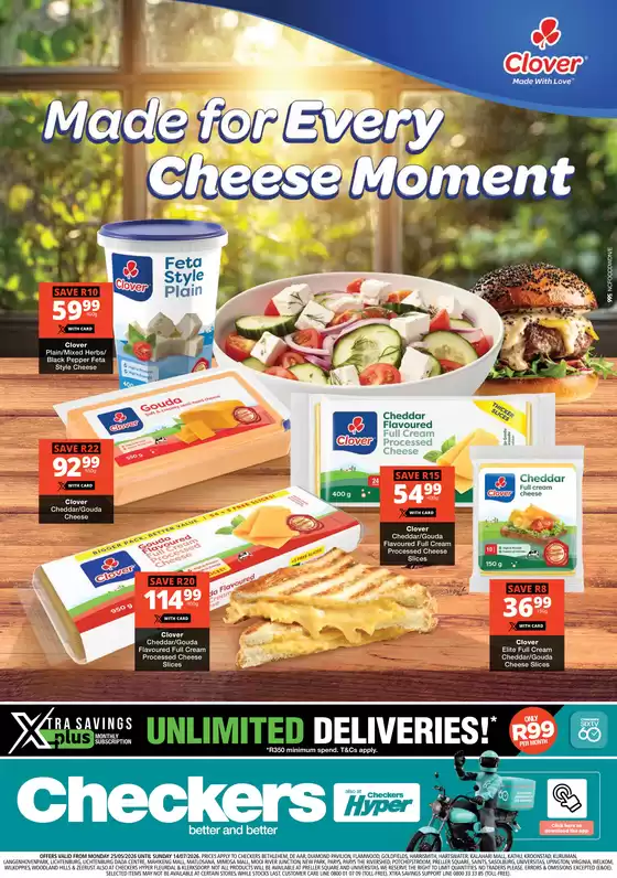 Checkers catalogue in Kagiso | Checkers Clover Promotion 25 May | 2026-05-24T00:00:00.000Z - 2026-07-14T00:00:00.000Z
