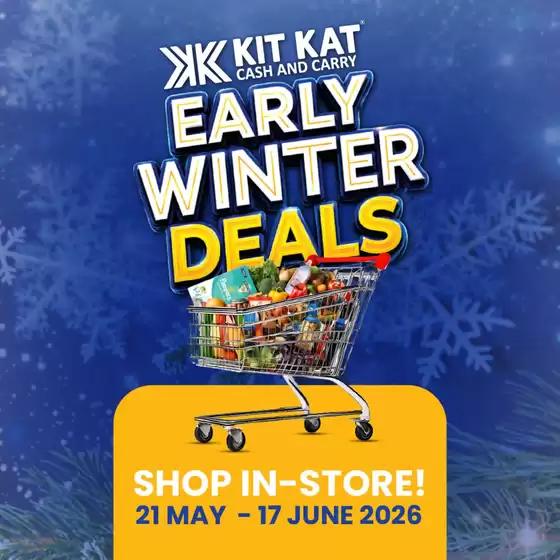 KitKat Cash and Carry catalogue in Kagiso | Wide range of offers | 2026-05-21T00:00:00.000Z - 2026-06-17T00:00:00.000Z