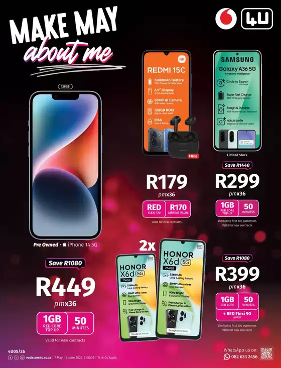 Vodacom catalogue in Emalahleni | Make May About Me | 2026-05-28T00:00:00.000Z - 2026-06-08T00:00:00.000Z