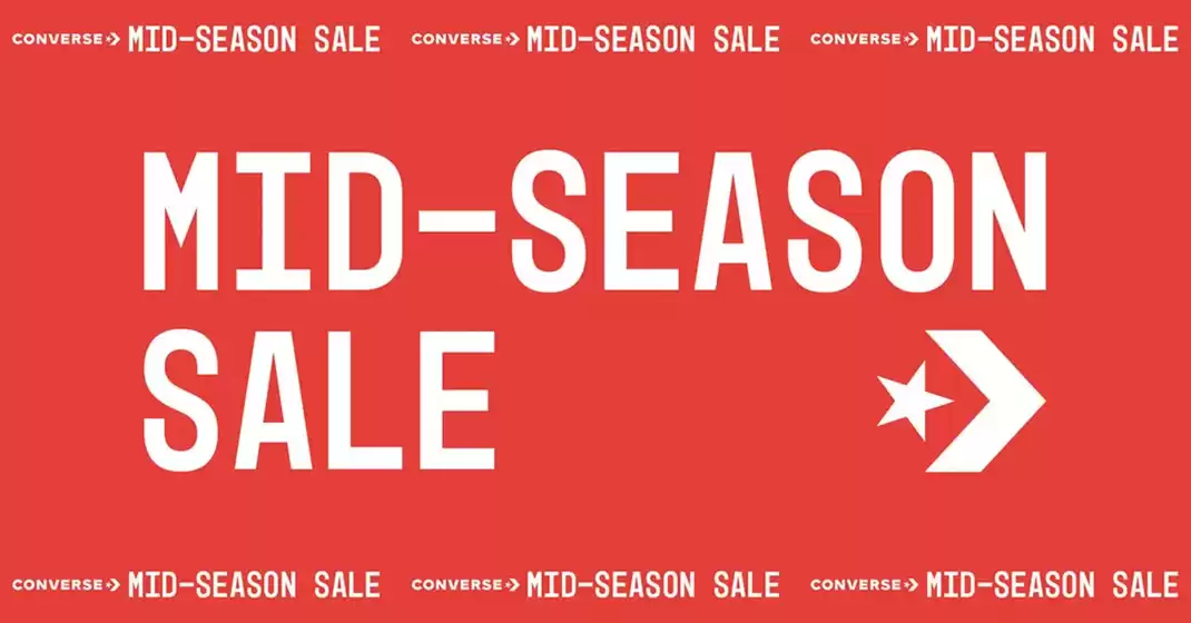 Converse catalogue | Mid-season sale | 2026-05-28T00:00:00.000Z - 2026-06-11T00:00:00.000Z